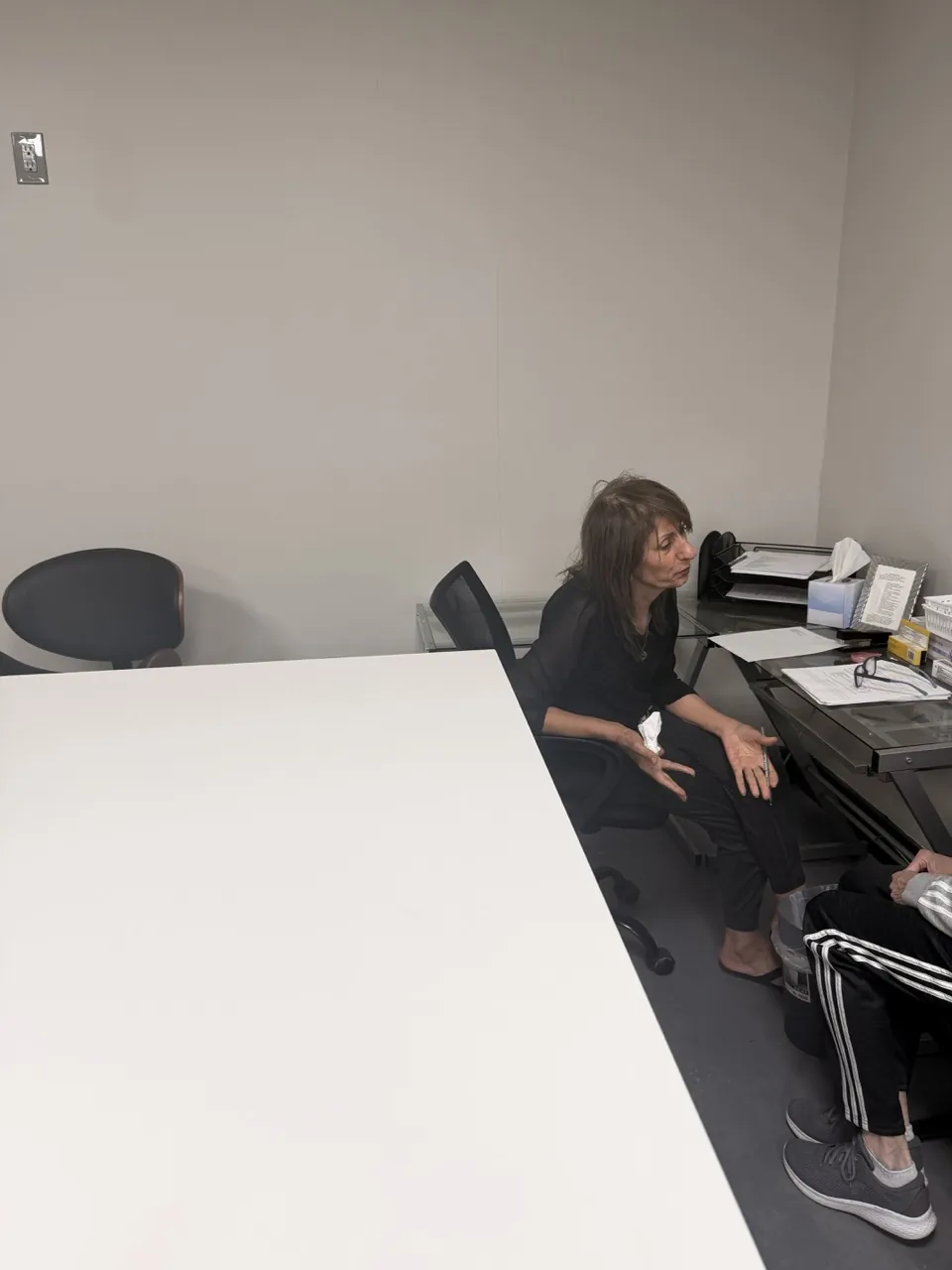 The room where consultations and behavioral sessions are held.
