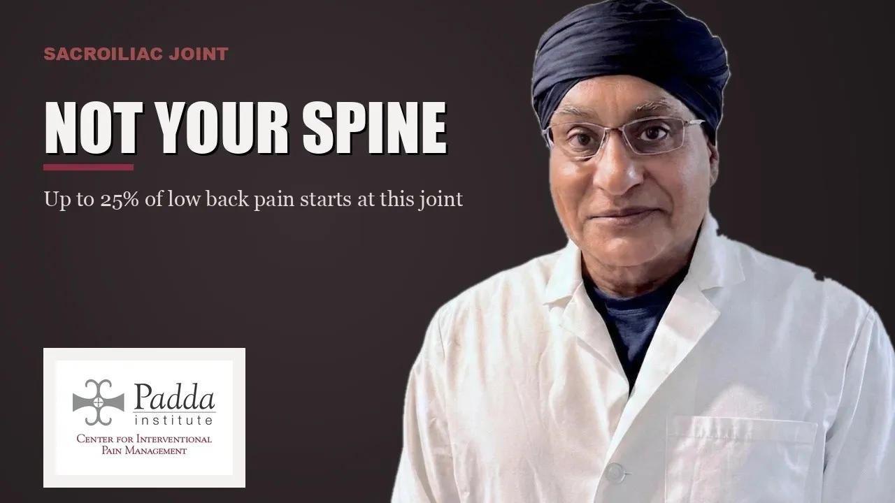 The Sacroiliac Joint: Low Back Pain That Is Not Coming From Your Spine — video thumbnail