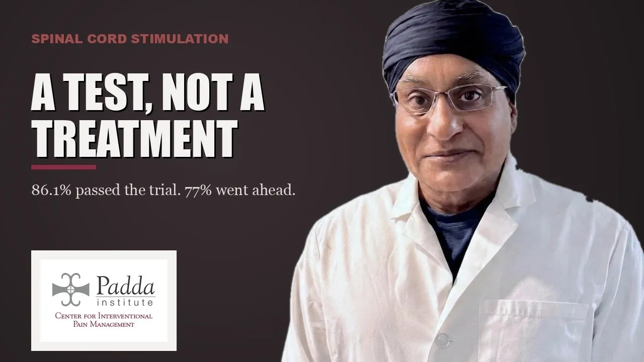 What a Spinal Cord Stimulator Trial Actually Proves — video thumbnail
